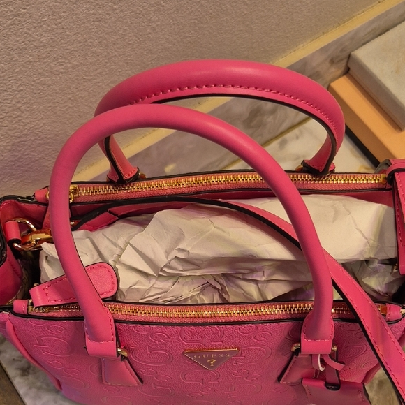 Guess Pink Handbag - Picture 2 of 3